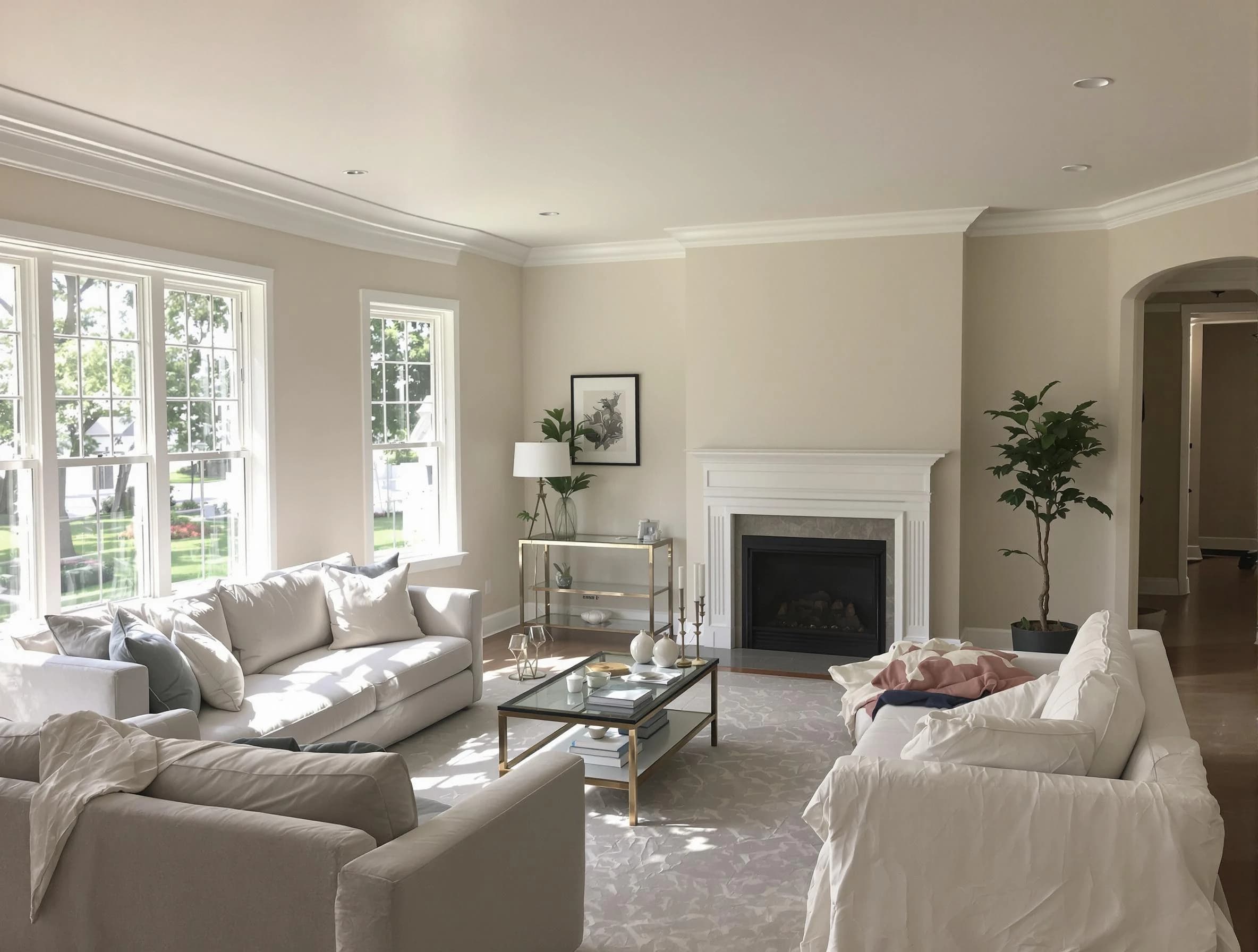 Interior painting by Macedonia House Painters experts in Macedonia, OH